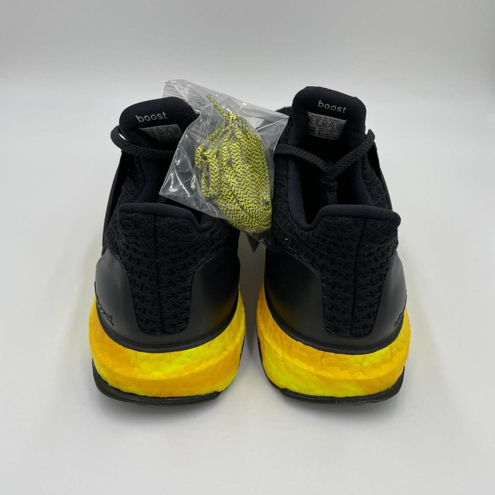 Adidas Ultraboost Black / Yellow Mens Shoes - Picture 4 of 8